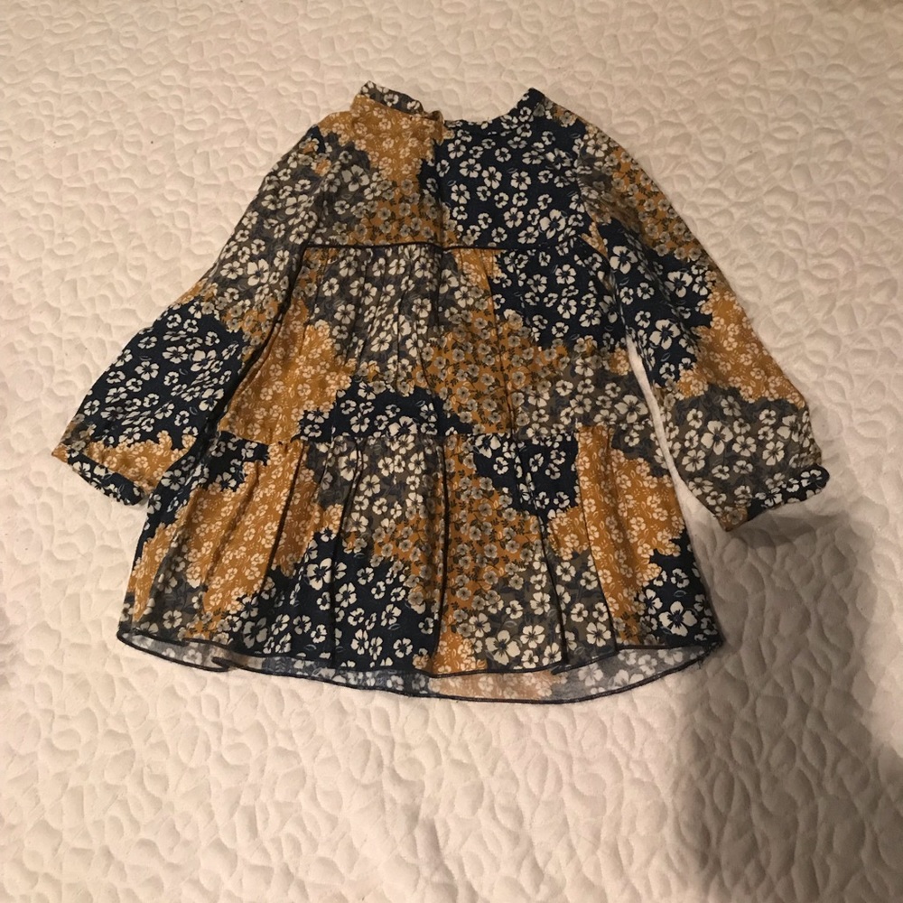Girls Zara dress and old navy vest